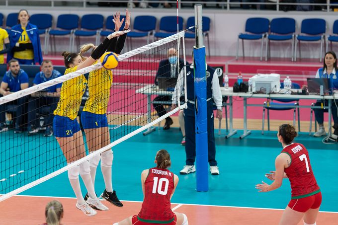 Женская сборная Украины проиграла Болгарии в Золотой Евролиге