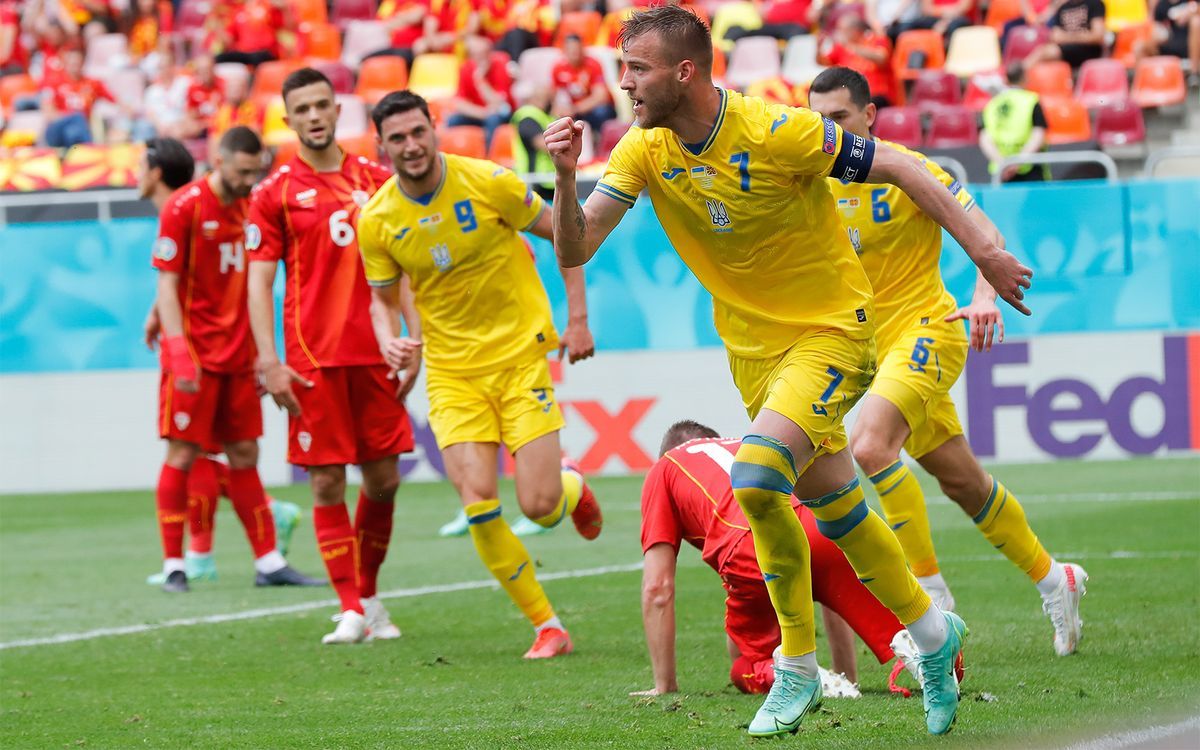Определен лучший игрок матча Украина – Северная Македония