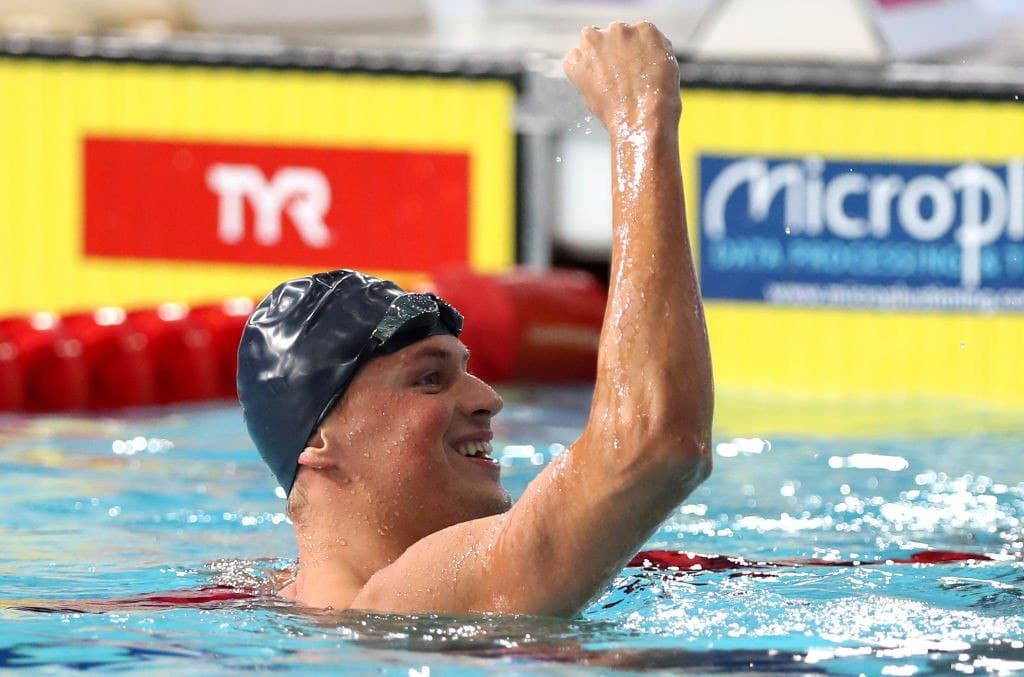 Украинец Романчук установил олимпийский рекорд в плавании