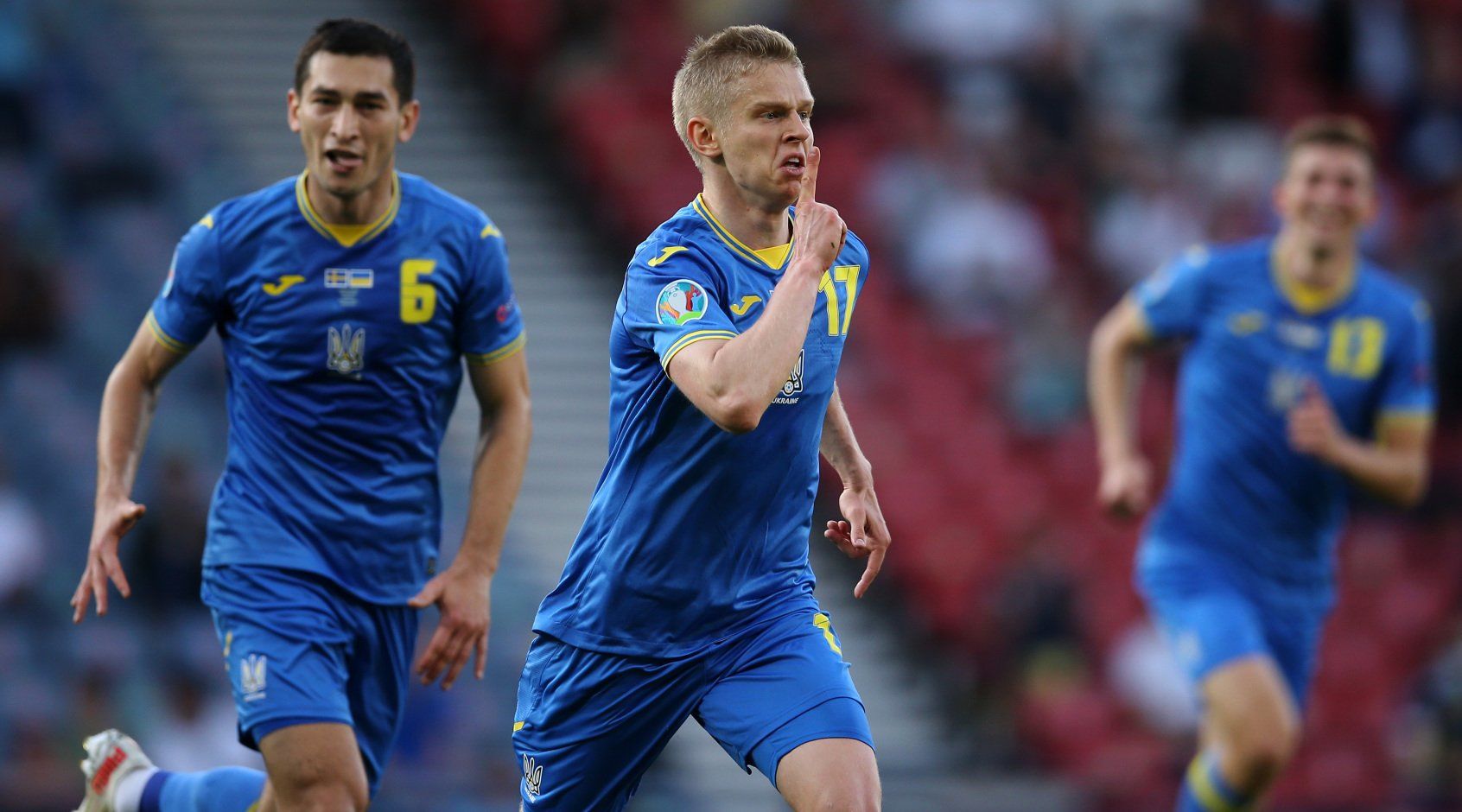 Лидер сборной Украины попал в символическую сборную 1/8 финала Евро