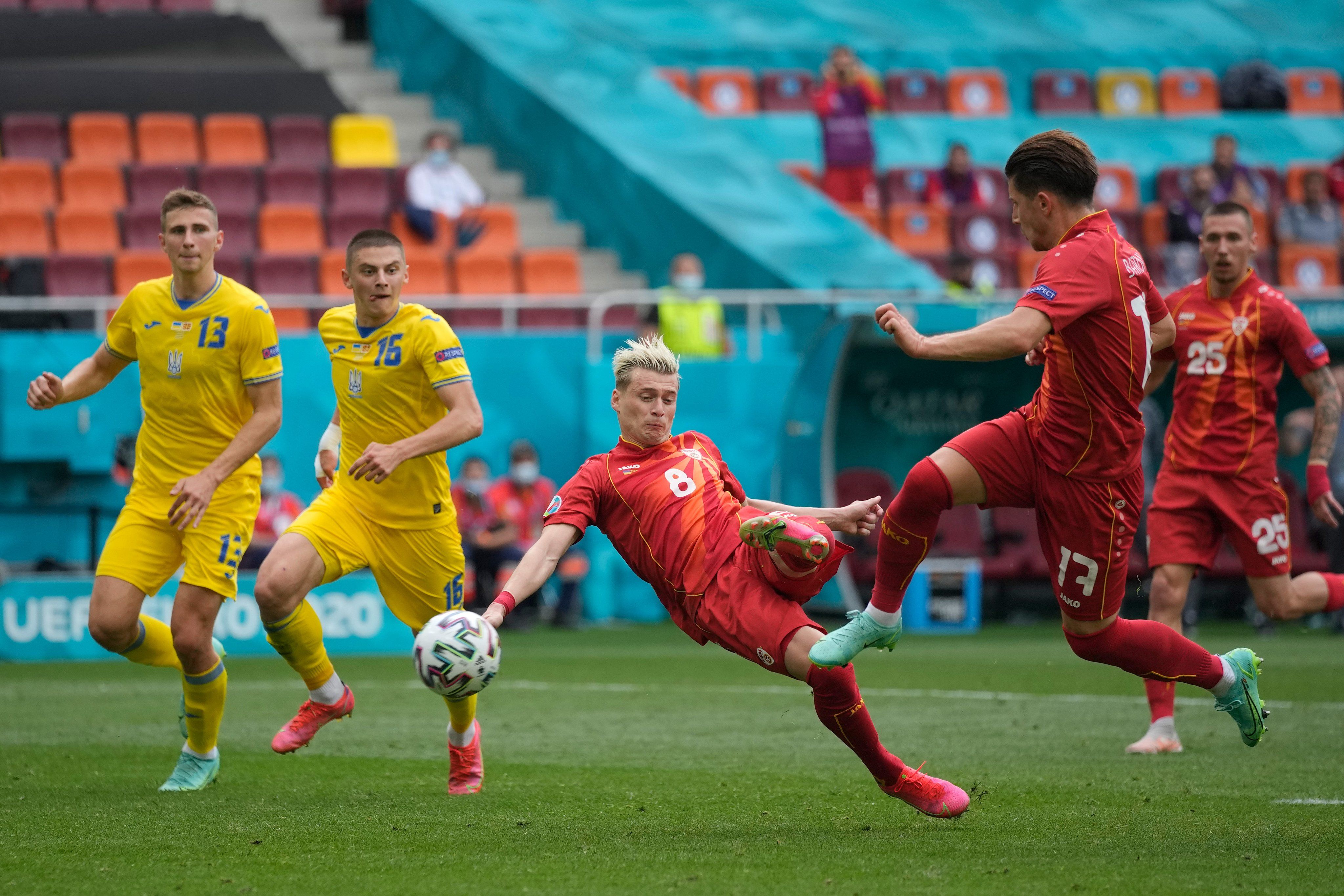 Сборная Украины прервала шестиматчевую серию поражений на чемпионатах Европы