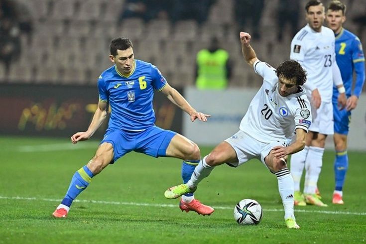 Сборная Украины не проиграла ни одного матча в отборе ЧМ-2022