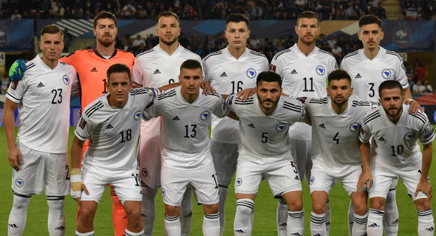 Сборная Боснии и Герцеговины объявила заявку на матчи с Украиной и Финляндией