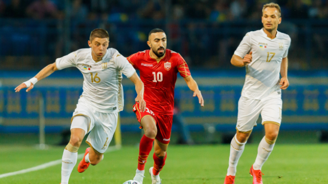 Сборная Украины спасла ничью в матче с Бахрейном