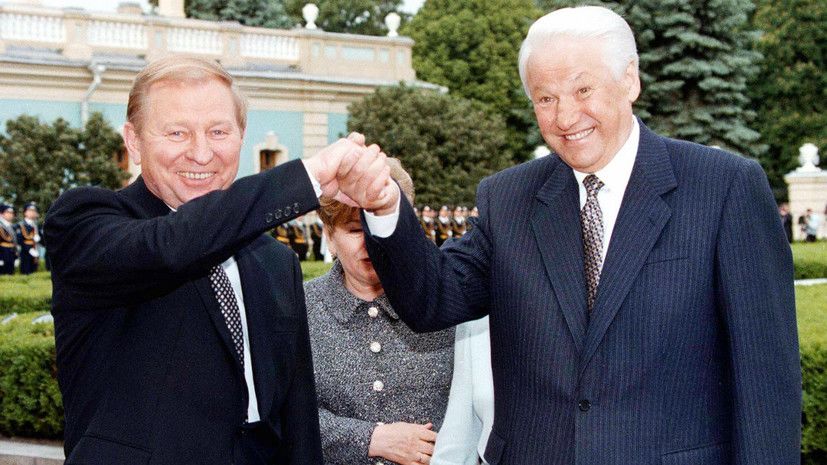 Кучма и Ельцин