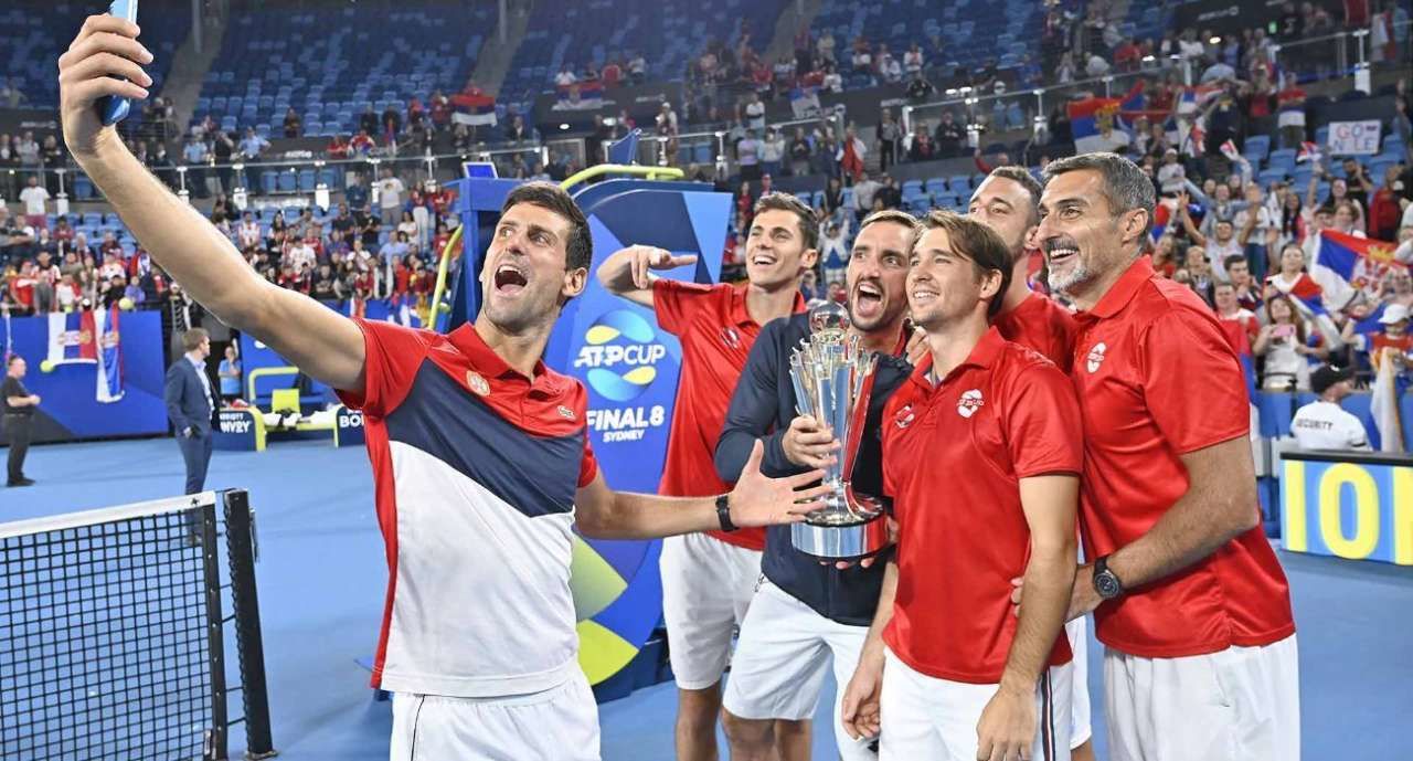 Сербия — победитель первого ATP Cup