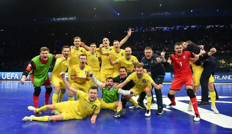 Сборная Украины по футзалу в полуфинале чемпионата Европы сыграет с Россией